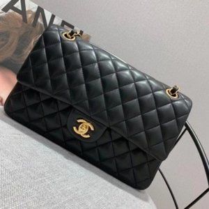 ✨CHANEL👑C.C Double Chain Shoulder Bag